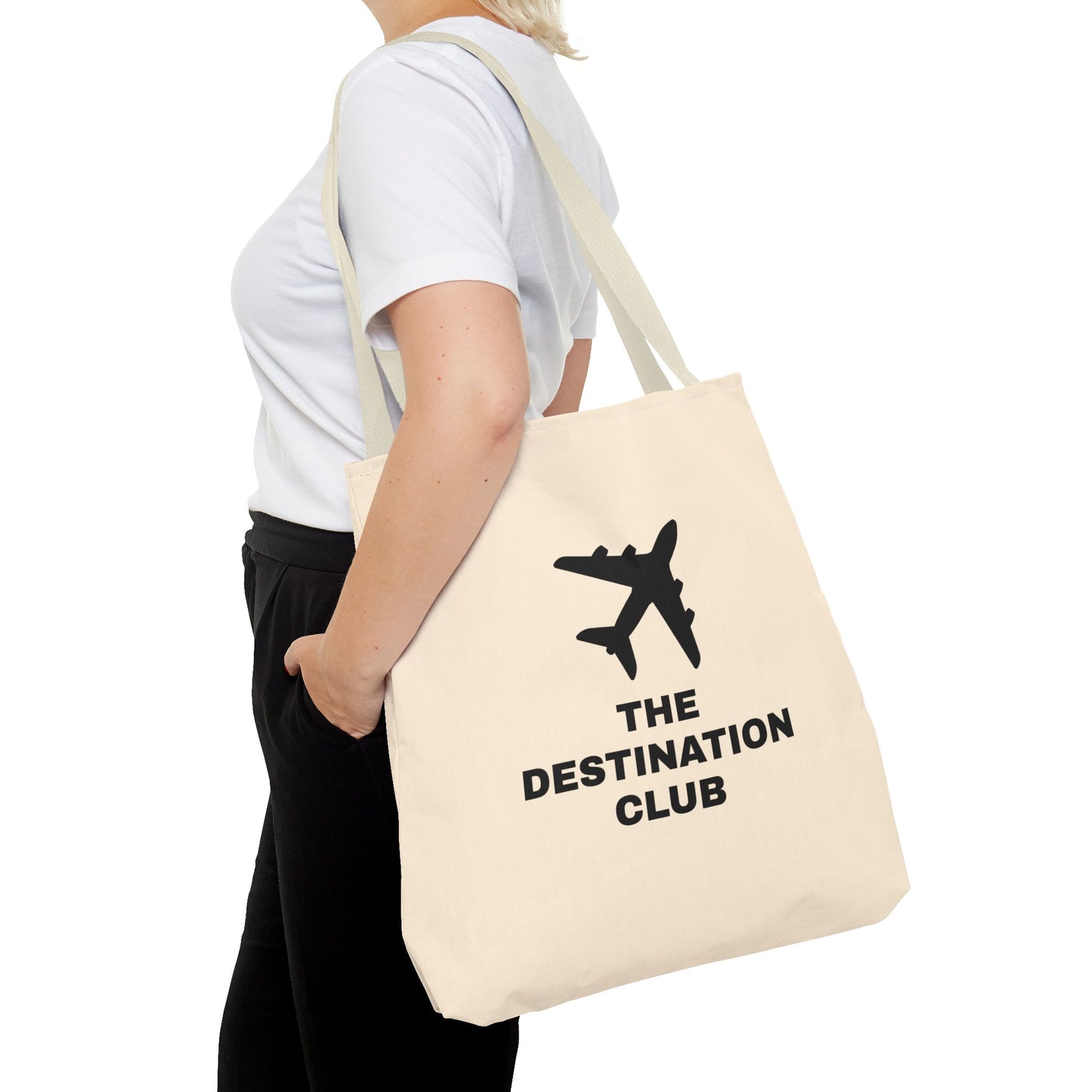 Canvas Tote – “The Destination Club”