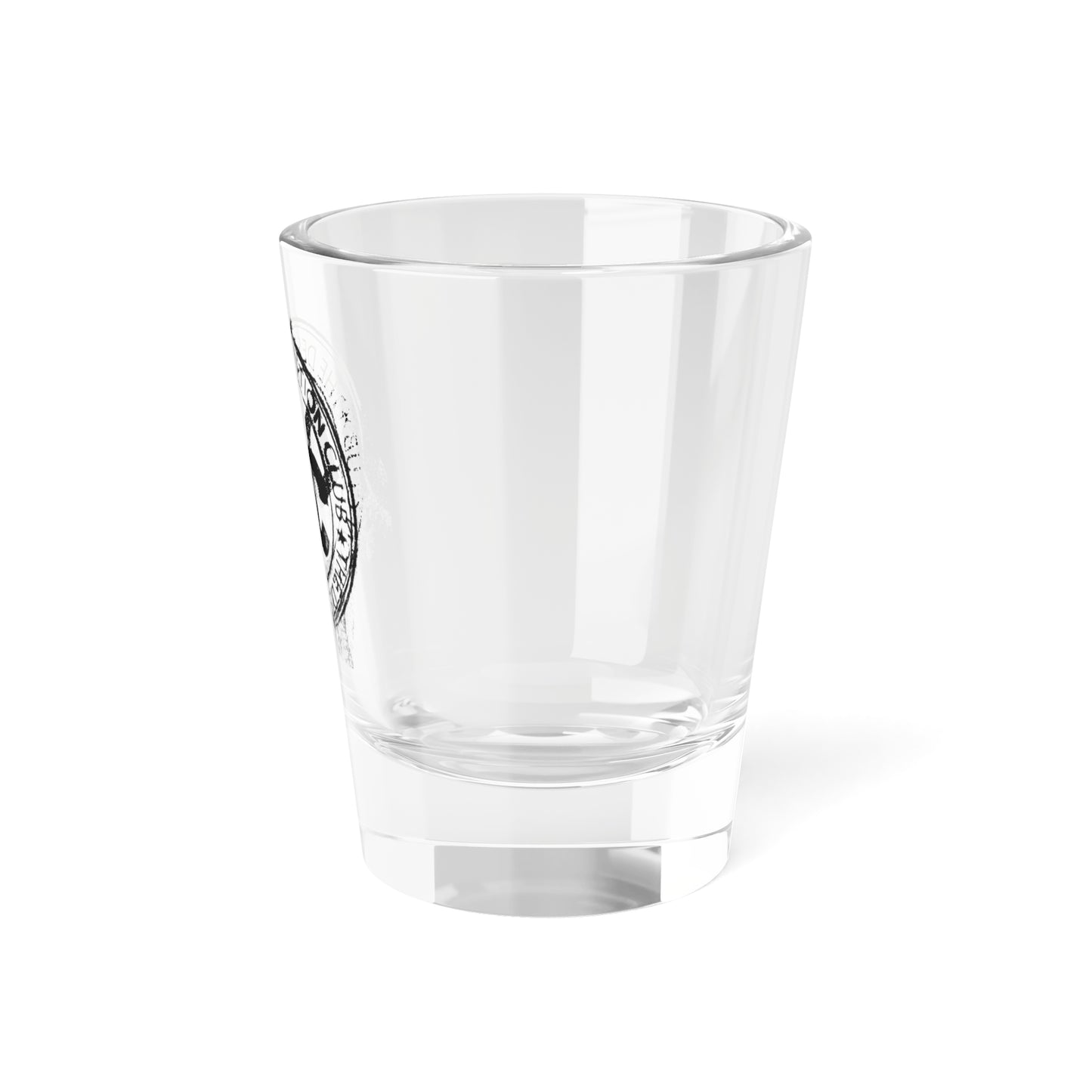 Shot Glass, 1.5oz -Black Logo
