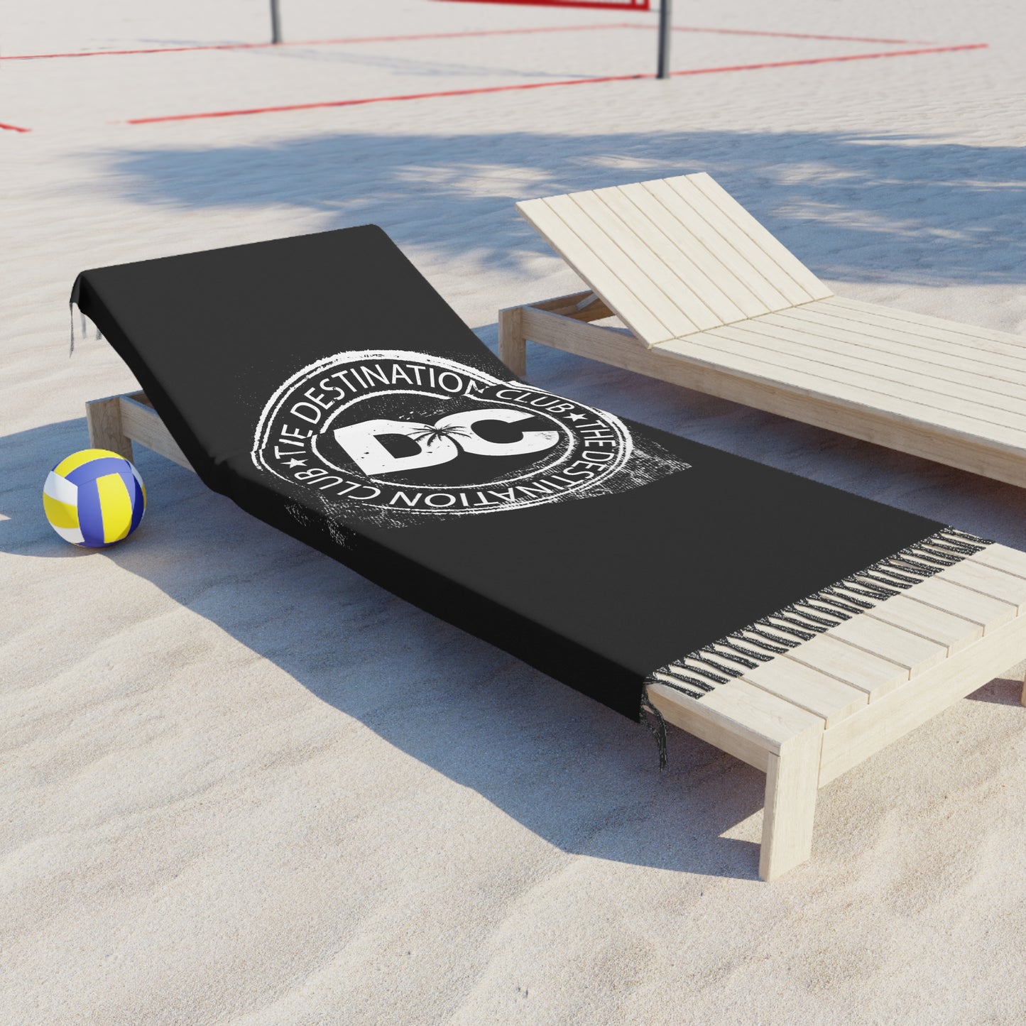 Boho Beach Cloth - Black