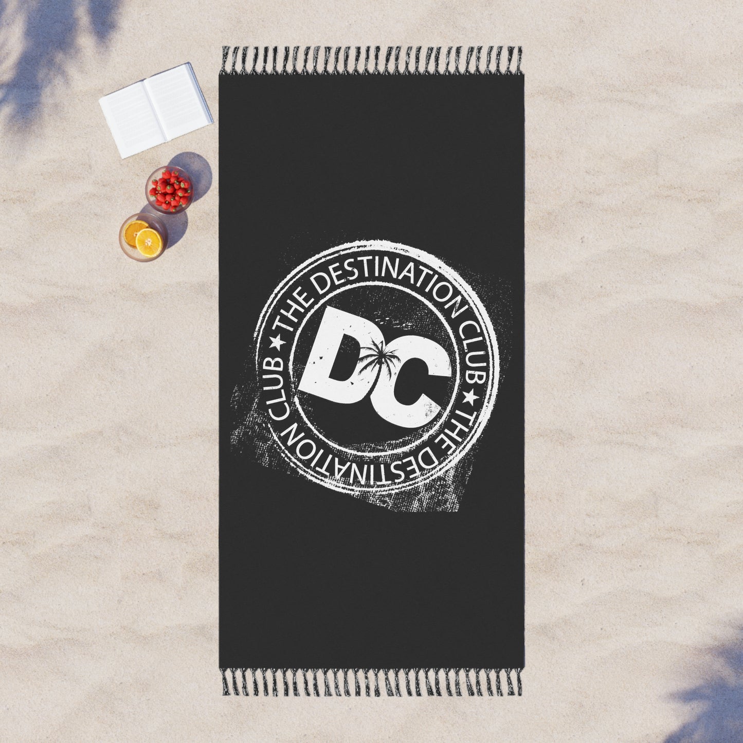 Boho Beach Cloth - Black