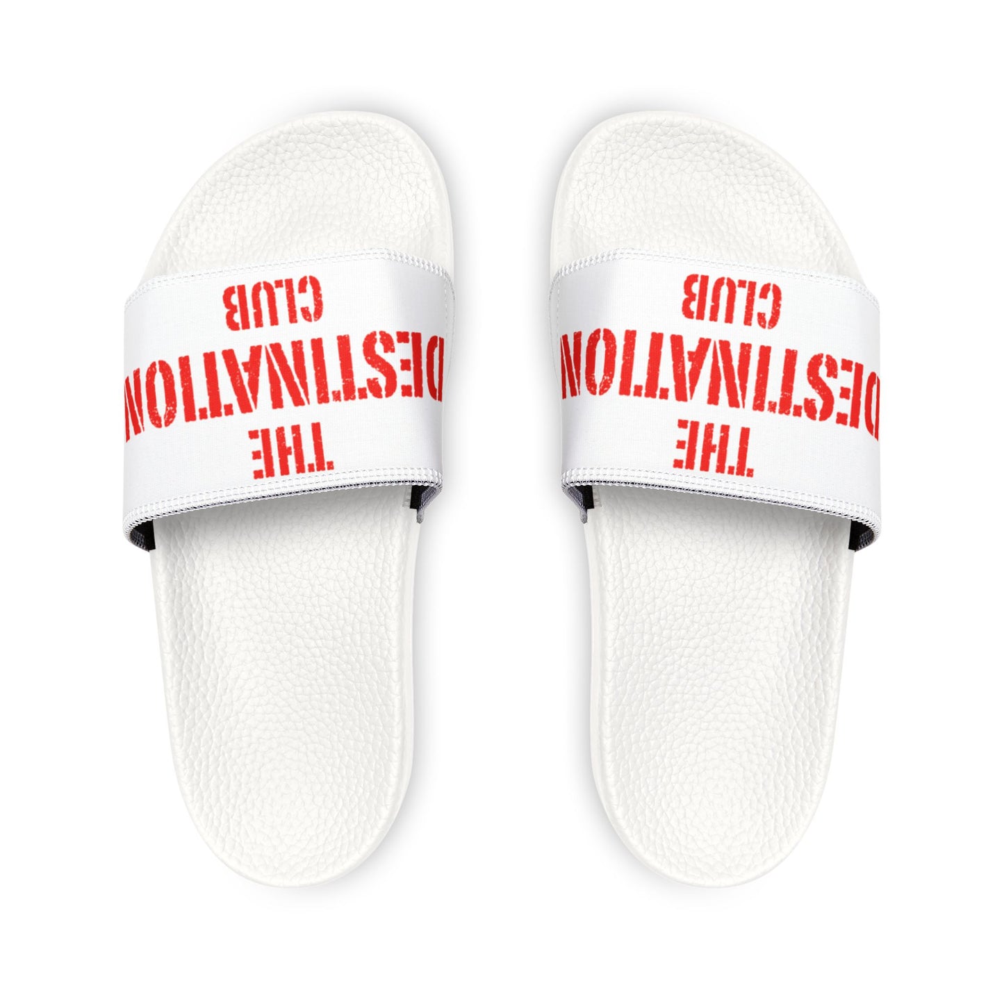 The Destination Club Slides - Men (Red Logo)