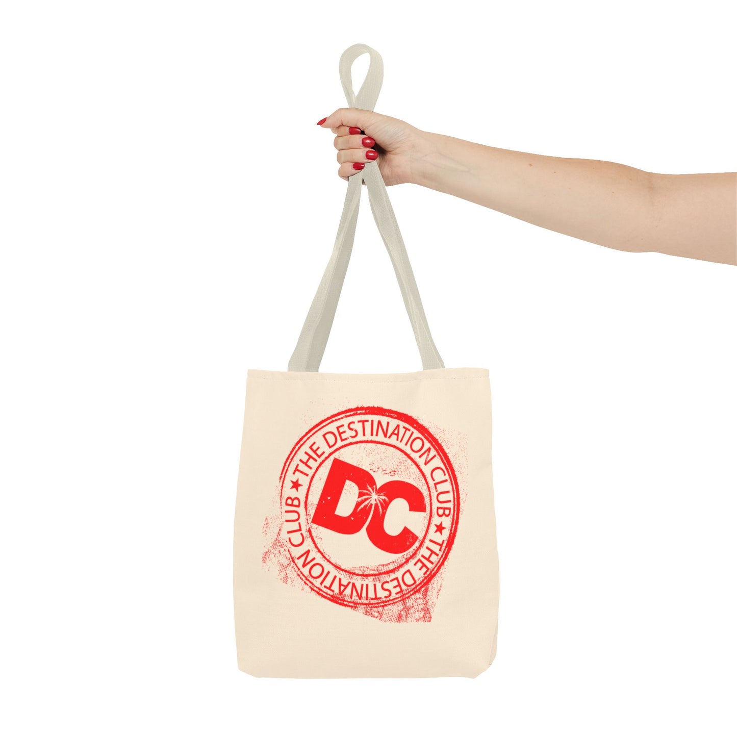 Canvas Tote – “The Destination Club”