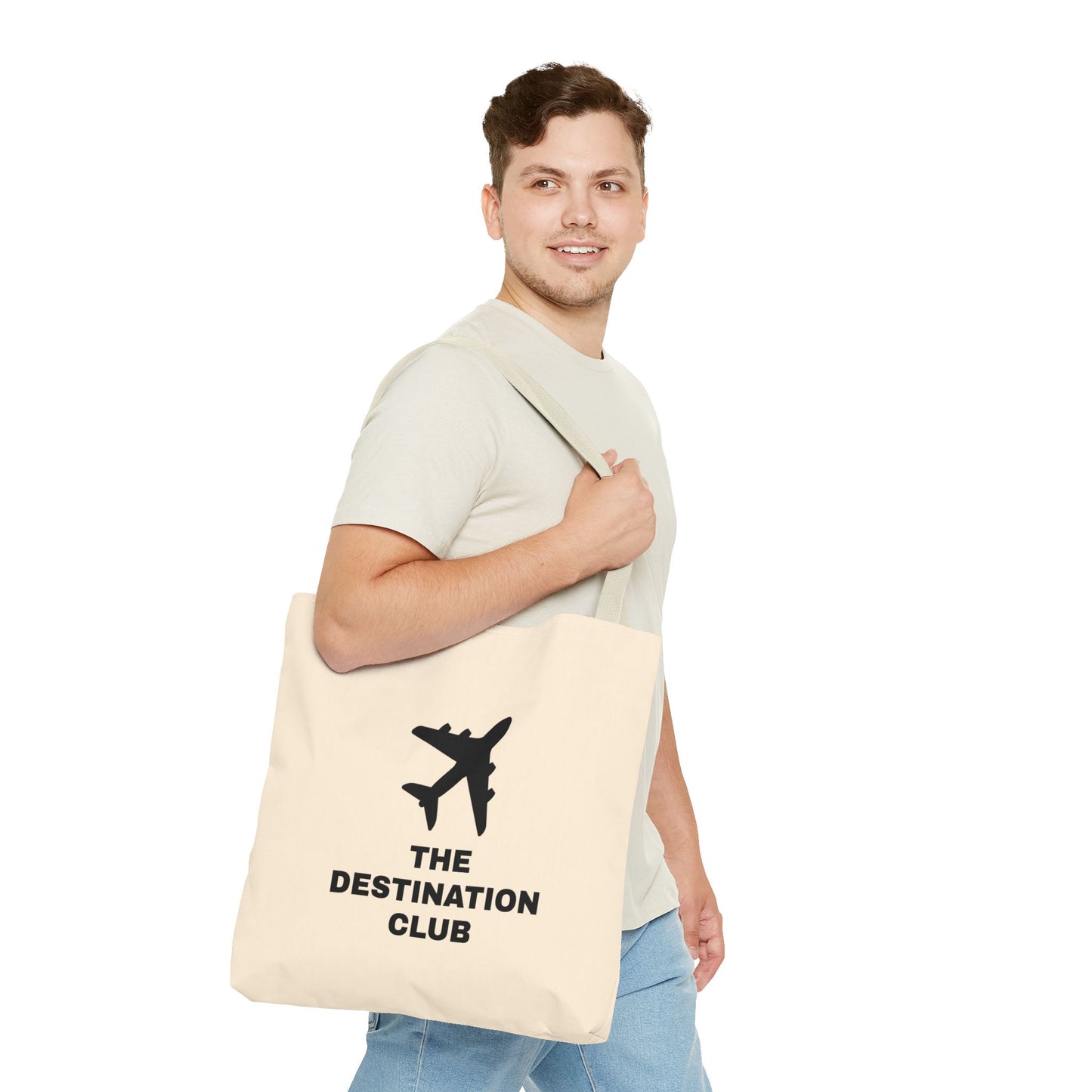 Canvas Tote – “The Destination Club”
