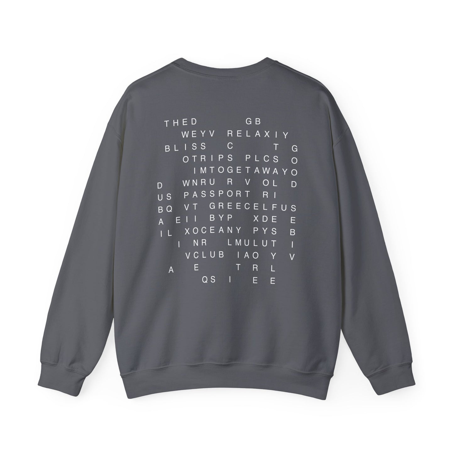 Classic Crew Sweatshirt – “The Destination Club”
