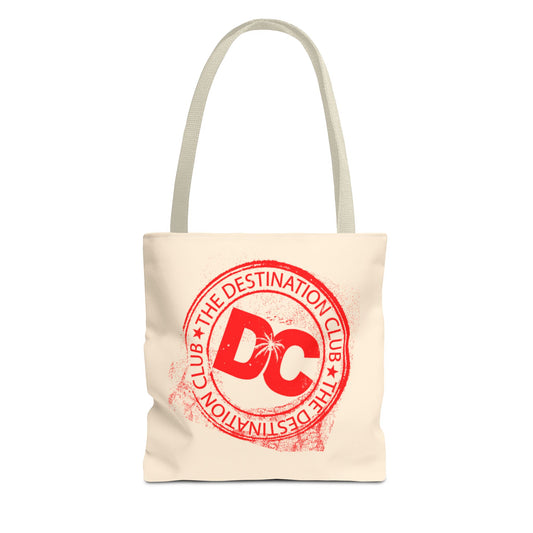 Canvas Tote – “The Destination Club”