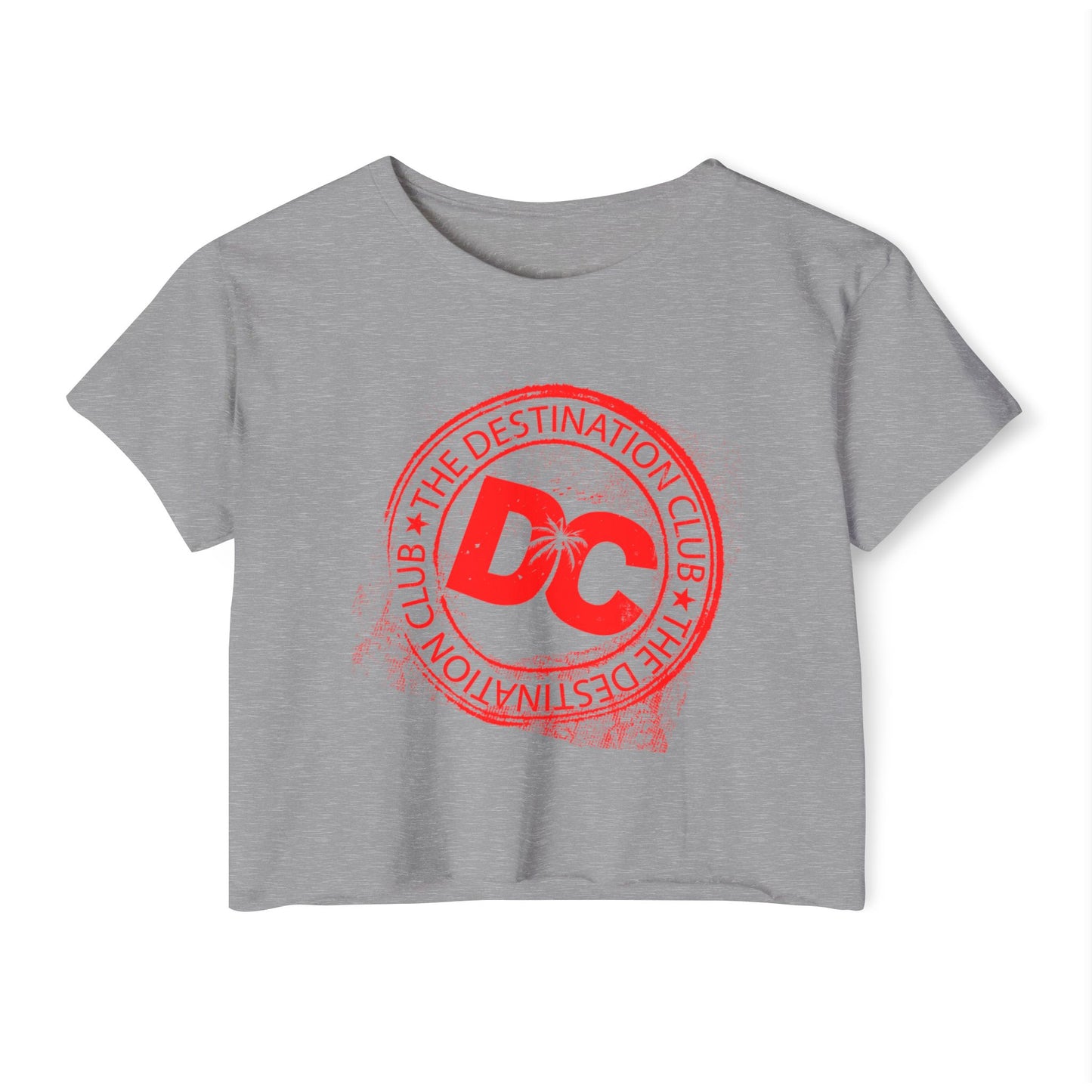 Destination Crop Tops (Red Logo)