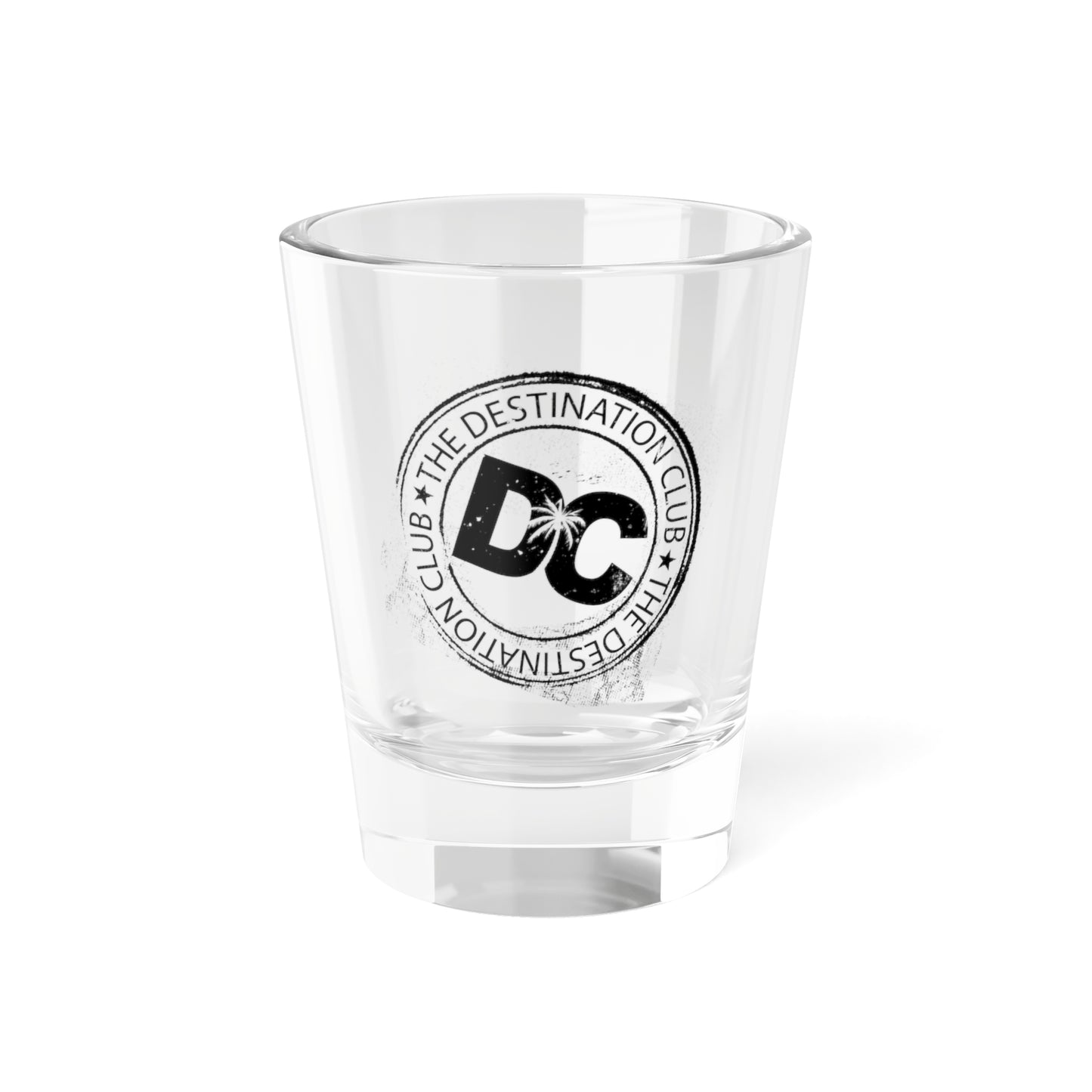 Shot Glass, 1.5oz -Black Logo