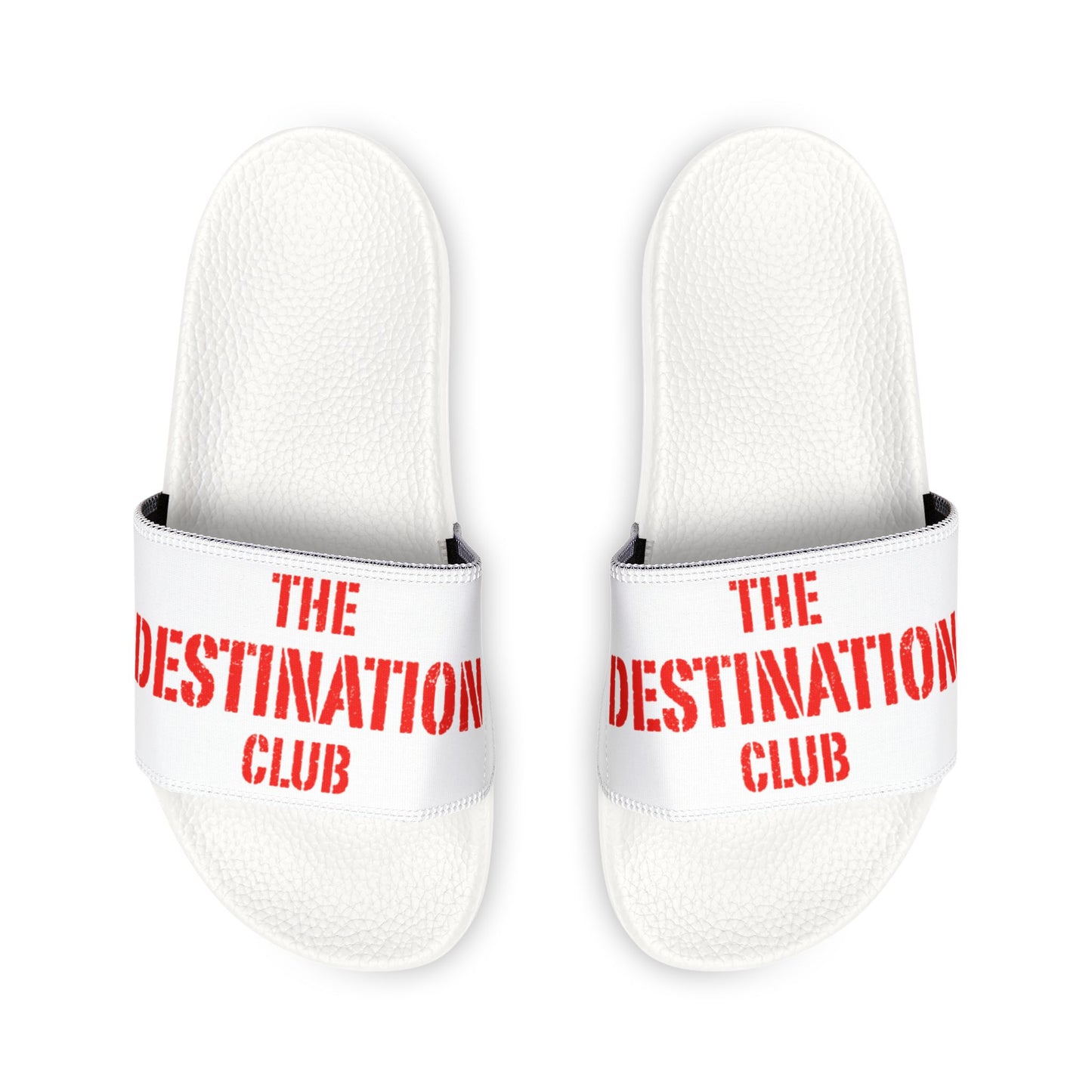 The Destination Club Slides - Men (Red Logo)